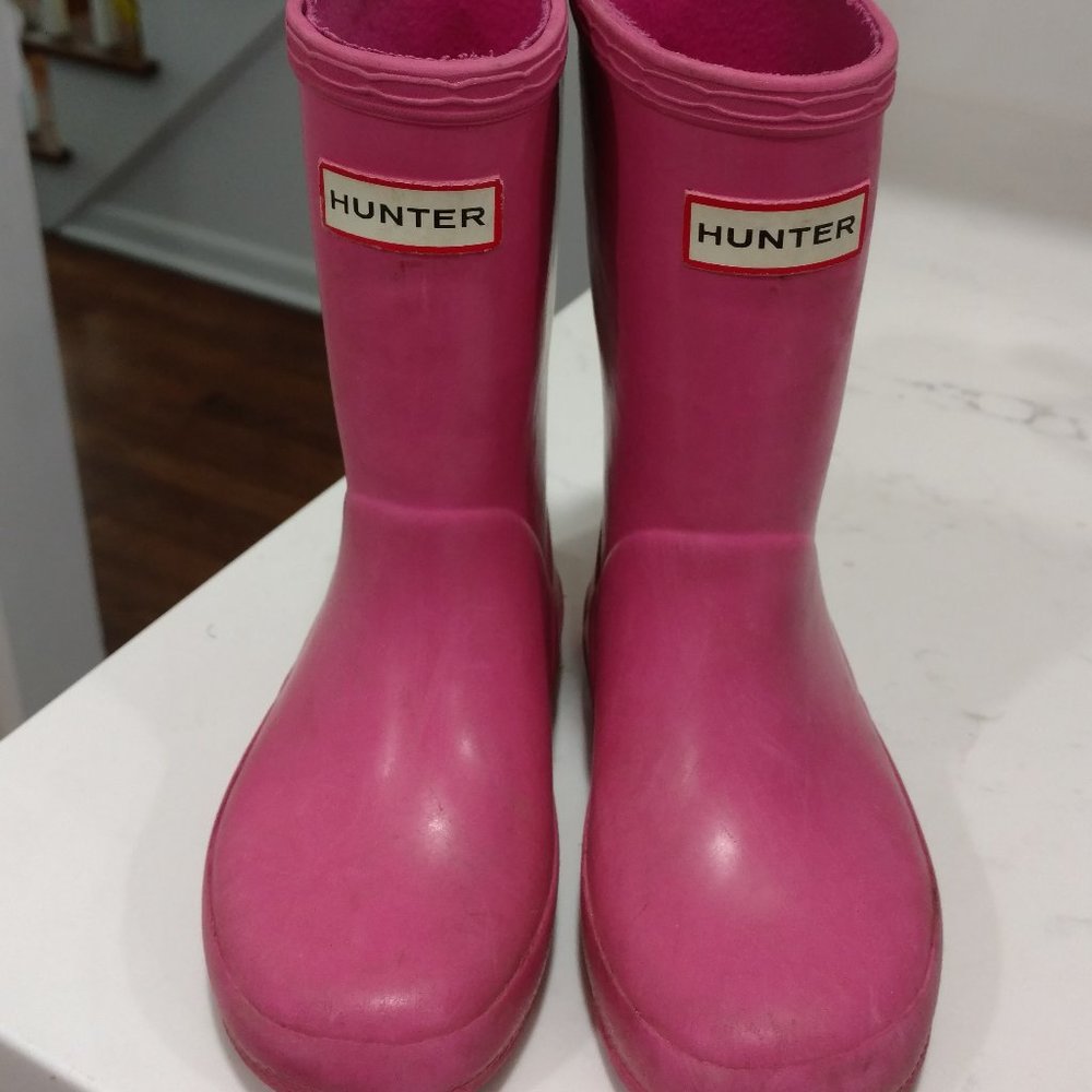 Toddler Girls Hunter Boots - Pink